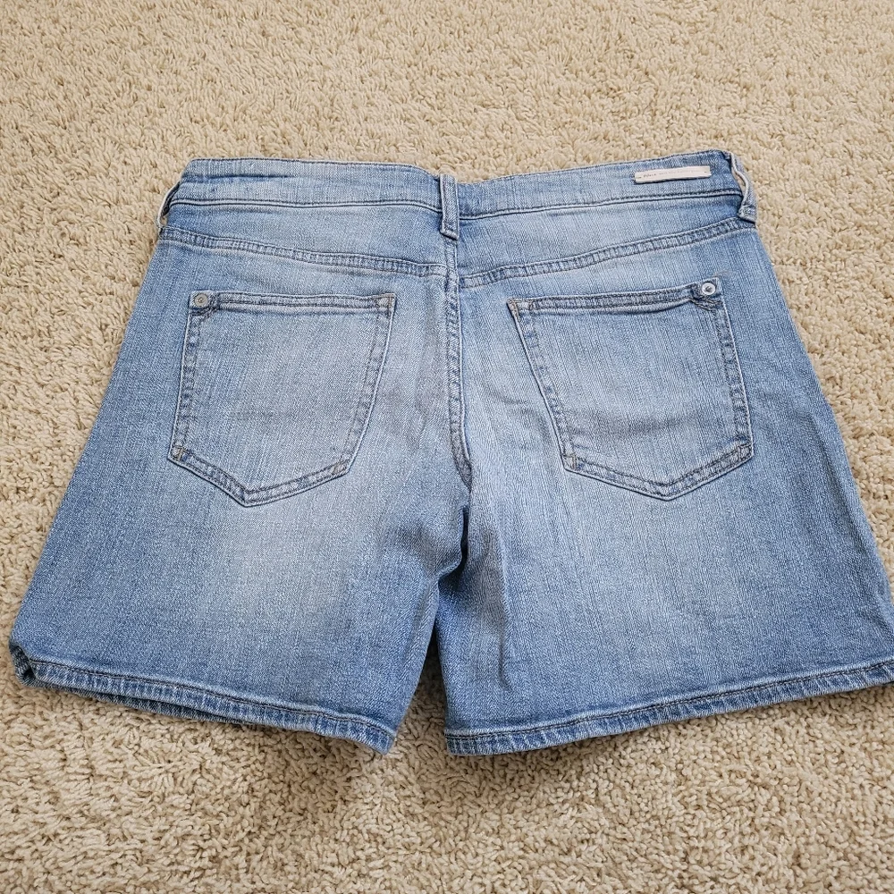 Pilcro and the Letterpress Lightwash Blue Denim Shorts